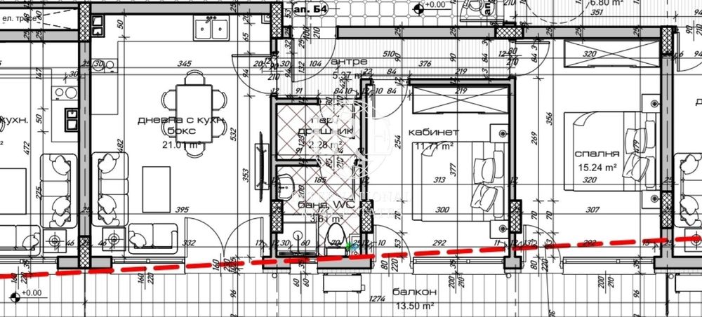 Продава се Тристаен апартамент в Варна, Изгрев - 102 кв.м за 1442 €/кв.м - Снимка #11