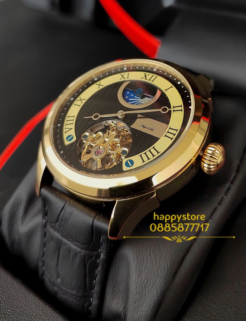 часовник INVICTA Art Classic Skeleton automatic 44 mm, Инвикта нов