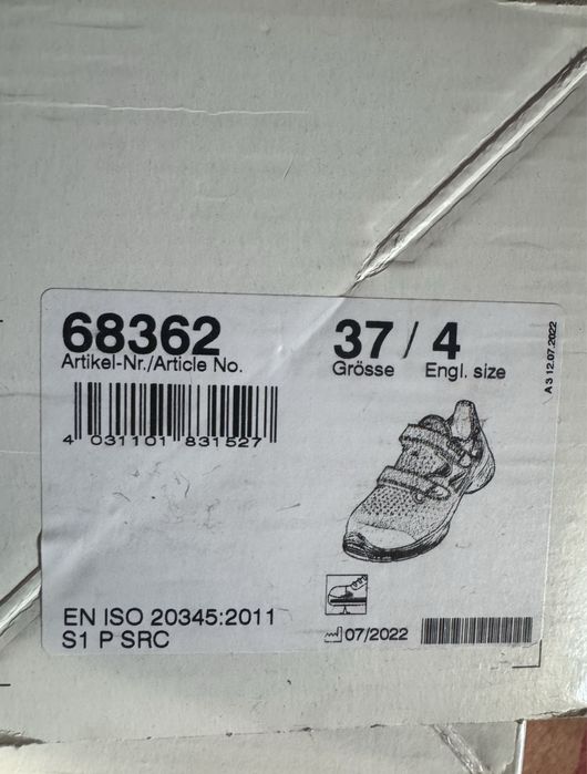 Bocanci protectie UVEX 37