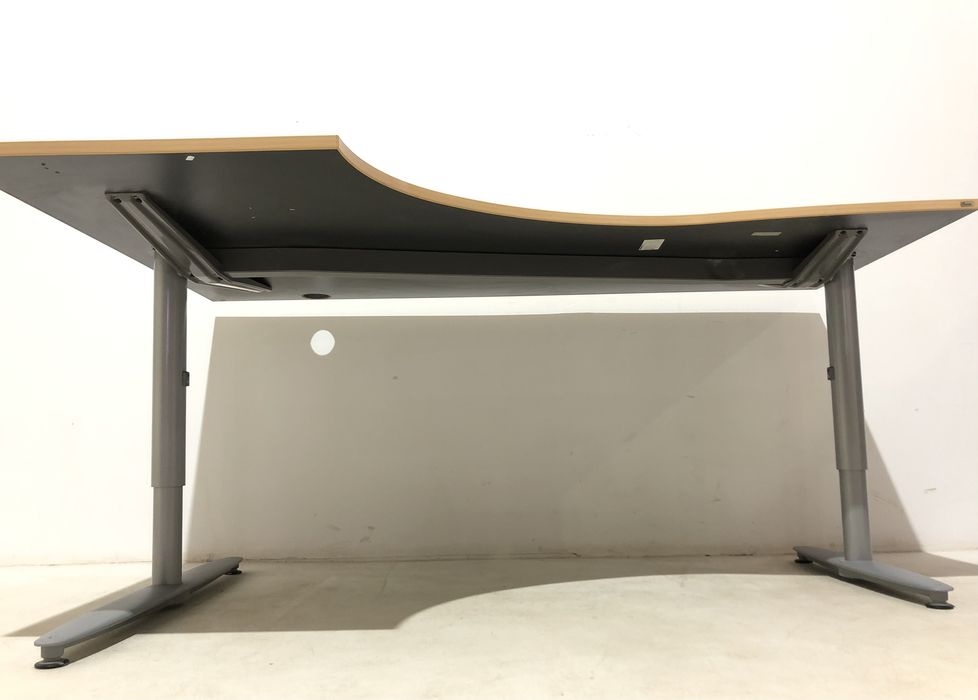 Stoc 40 Buc. Birou de Colț Reglabil pe Înălțime 180X120 cm; Masă Lucru