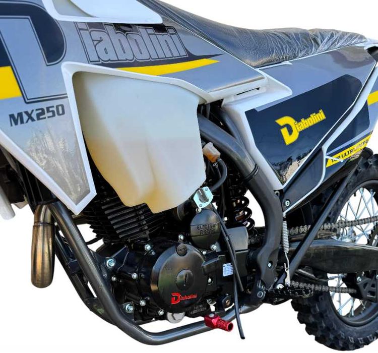 Motocicleta Enduro Diabolini x5, 250cc, 4T, 21"/18",  negru/galben