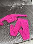 Costum fitness dama L merge si pentru M