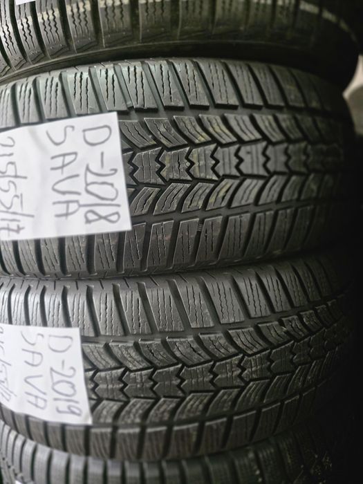 2x 215/55/17 M+S SAVA 2019 Stare excelenta