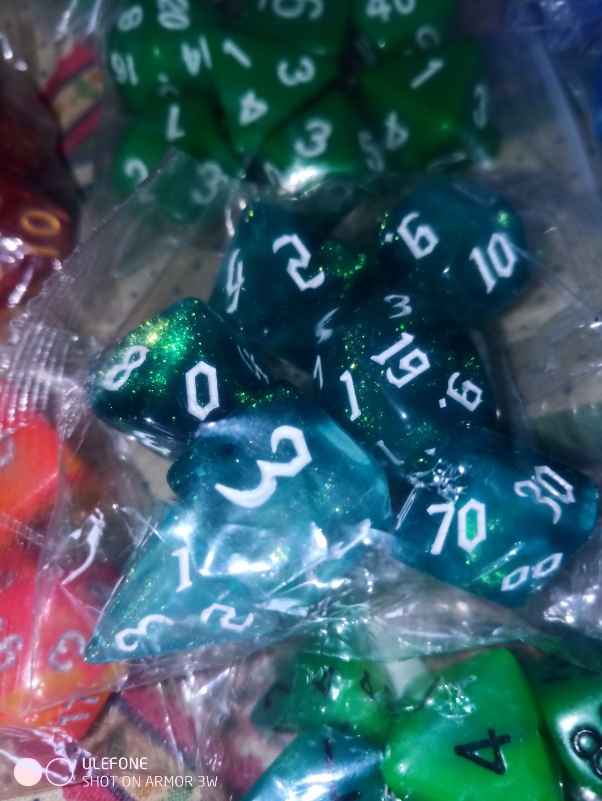 Комплект зарове за D&D – хвърли съдбата си!