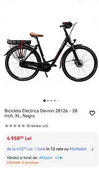Bicicleta electrica devron