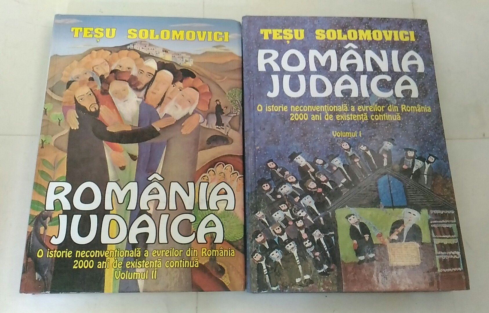 Romania Judaica Tesu Solomovici. Cu dedicatie si semnatura