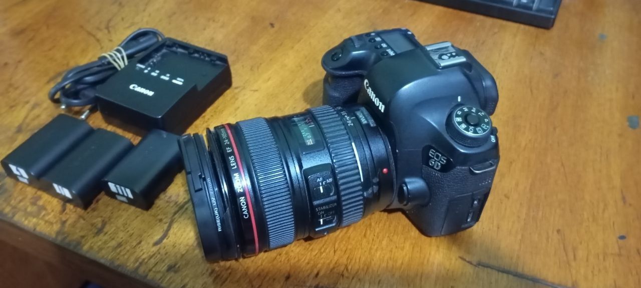 Canon 6D+24-105 L  абьектив