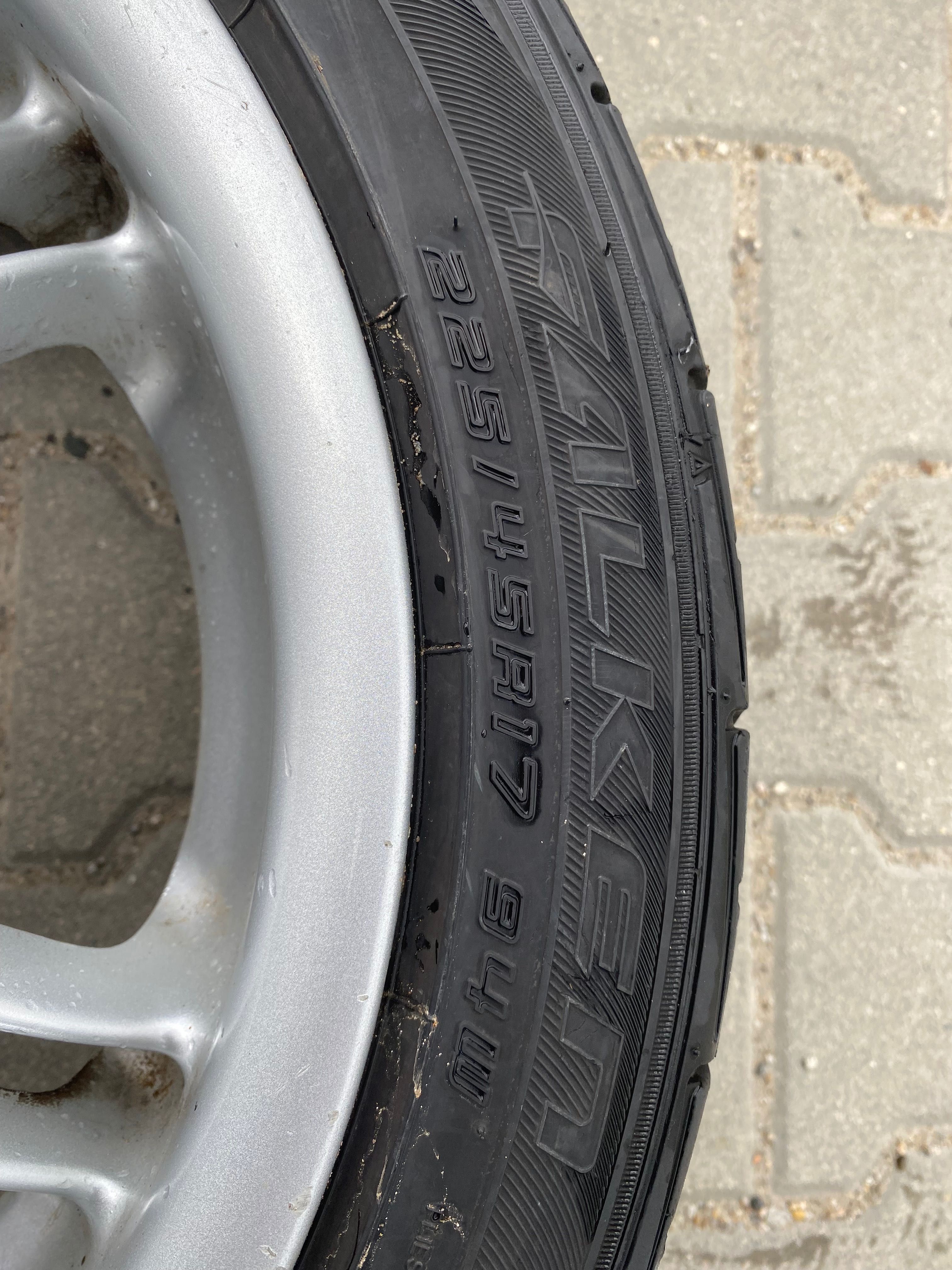 Джанти 17ки с гуми 5x112 Vw Audi Seat