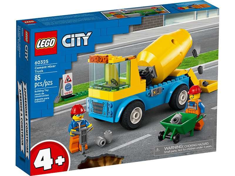 НОВИ! LEGO® City 60325 Kамион бетонобъркачка