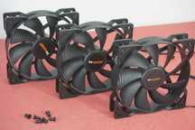 3x 120mm Be Quiet! Pure wings 2 - 1500rpm, PWM вентилатор/ вкл ДДС