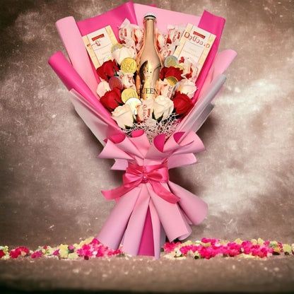 Buchete florale stitch trandafiri sapun