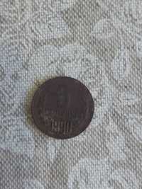 Монета 5 стотинки от 1990година