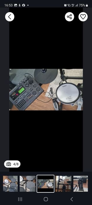 Set toba Roland TD11,TD10,Alesis DM7,Milenium