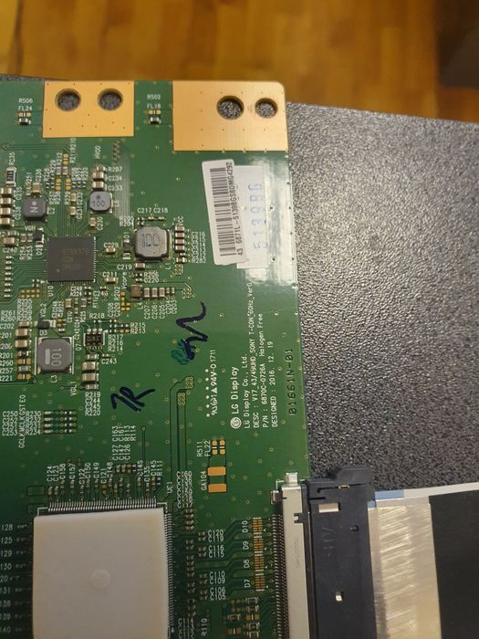 Placă de bază pentru televizor Sony
Placa de bază prezentată în imagin