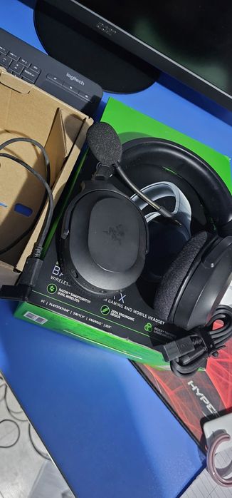 Casti gaming Razer Barracuda X Wireless 7.1 surround si thx spacial