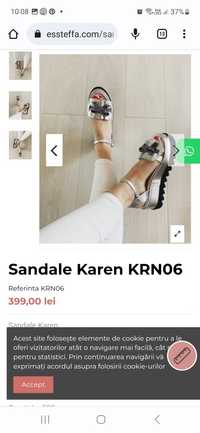 OFERTA sandale  PIELE, Noi ,nepurtate.