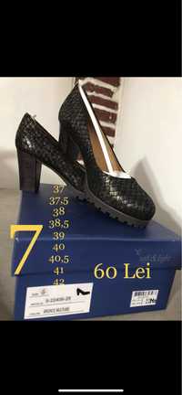 Pantofi cu toc gros marimi 37-42