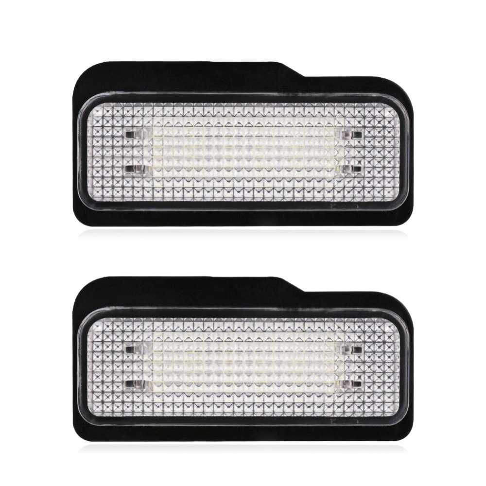 Плафони LED 3027-7 за регистрационен номер Mercedes с- C, E, CLS, SLK