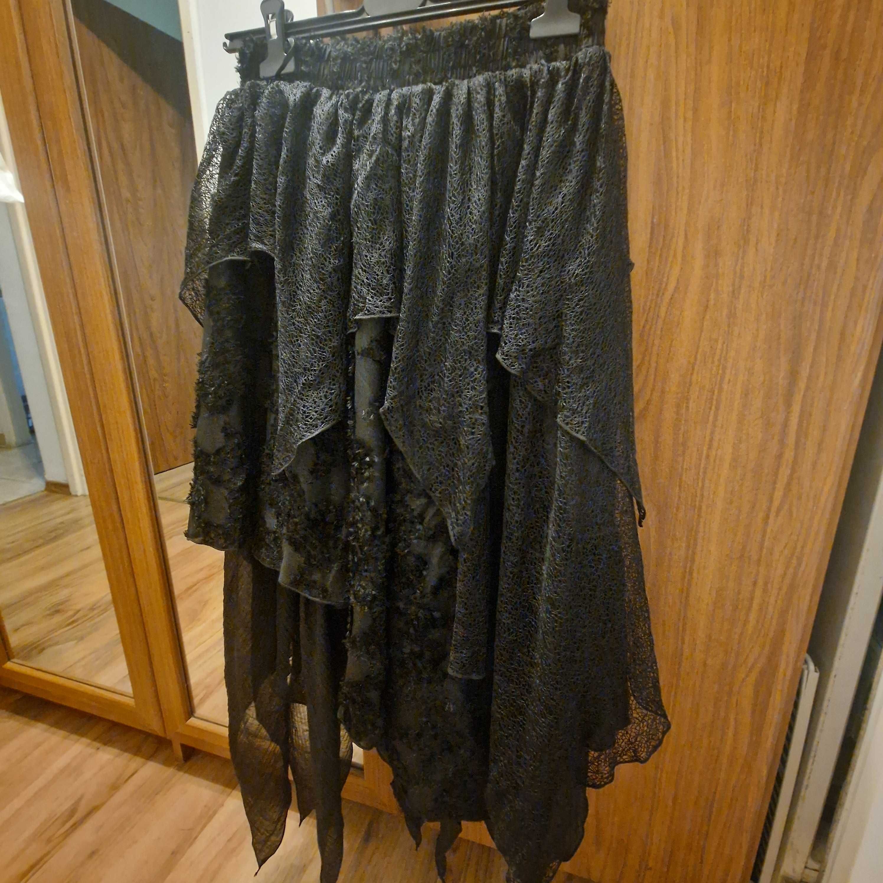 Fusta lunga gothic Dark in Love, marime S-M