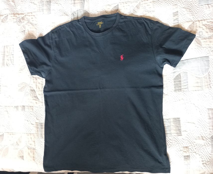 Черна тениска Ralph Loren