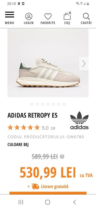 Adidași adidas noi cu eticheta și sunt originali