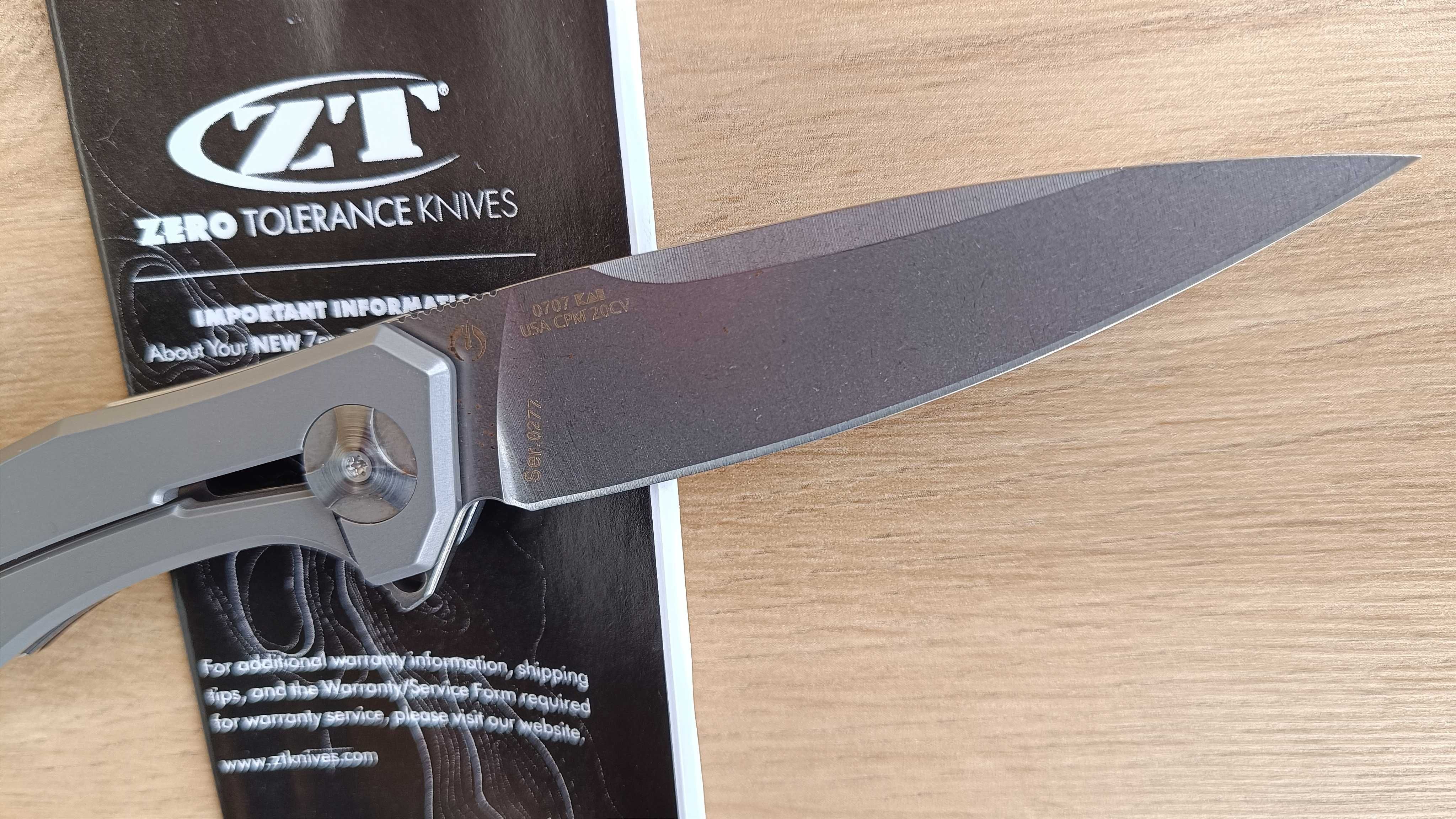 Сгъваем нож ZT0707