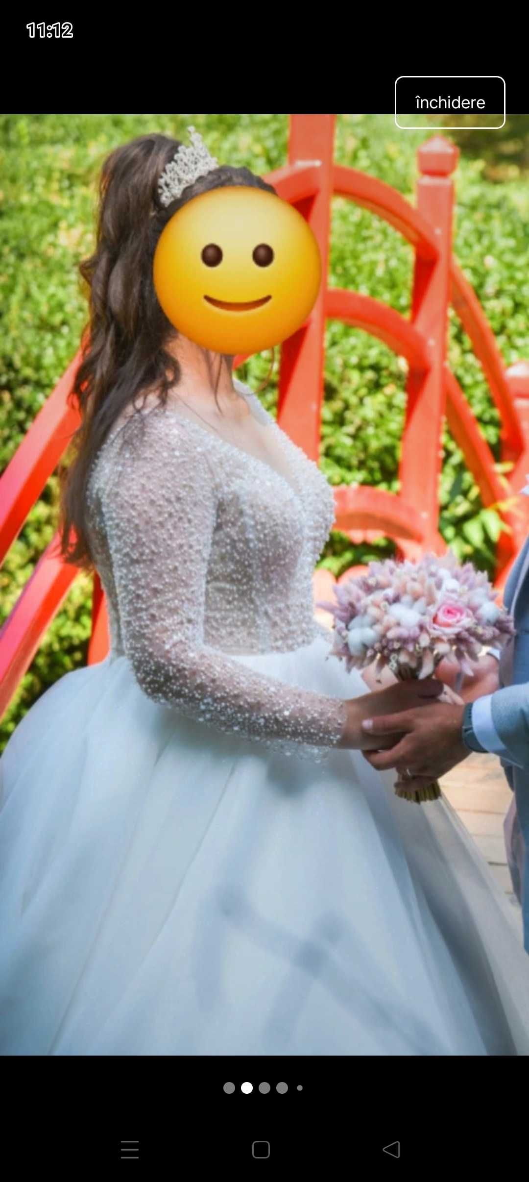Vând rochie de mireasa
