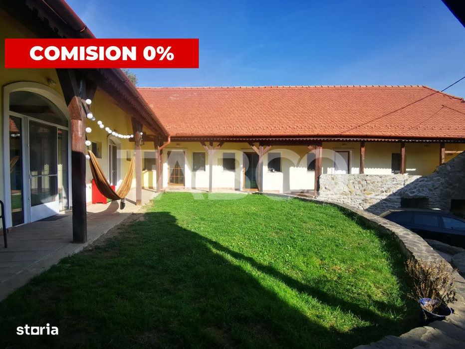 Casa de vanzare pretabila pensiune priveliste superba Fantanele Sibiu