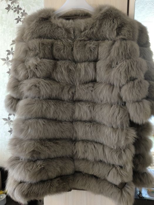 Шубка-трансформер песец