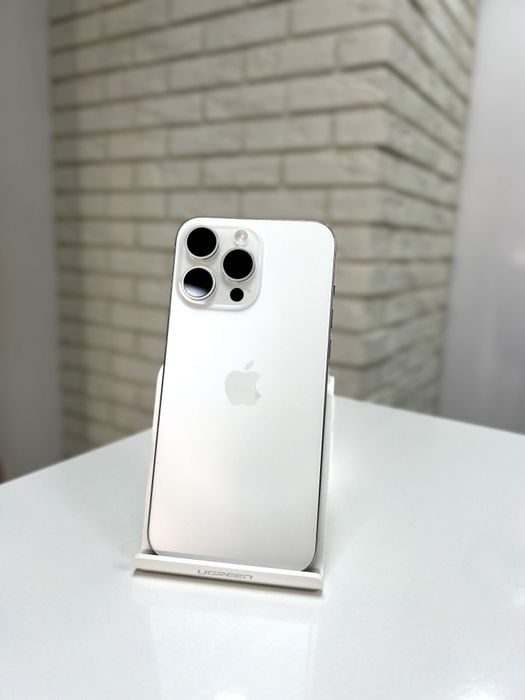 iPhone 15 Pro Max 256gb White Titanium 89%
