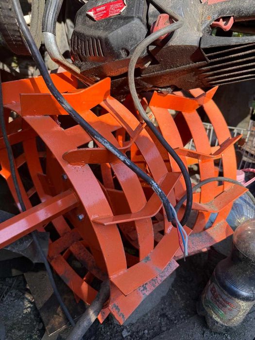 Motocultor Ruris 818KS + Remorca + roti metalice + Motoferastrau NOI