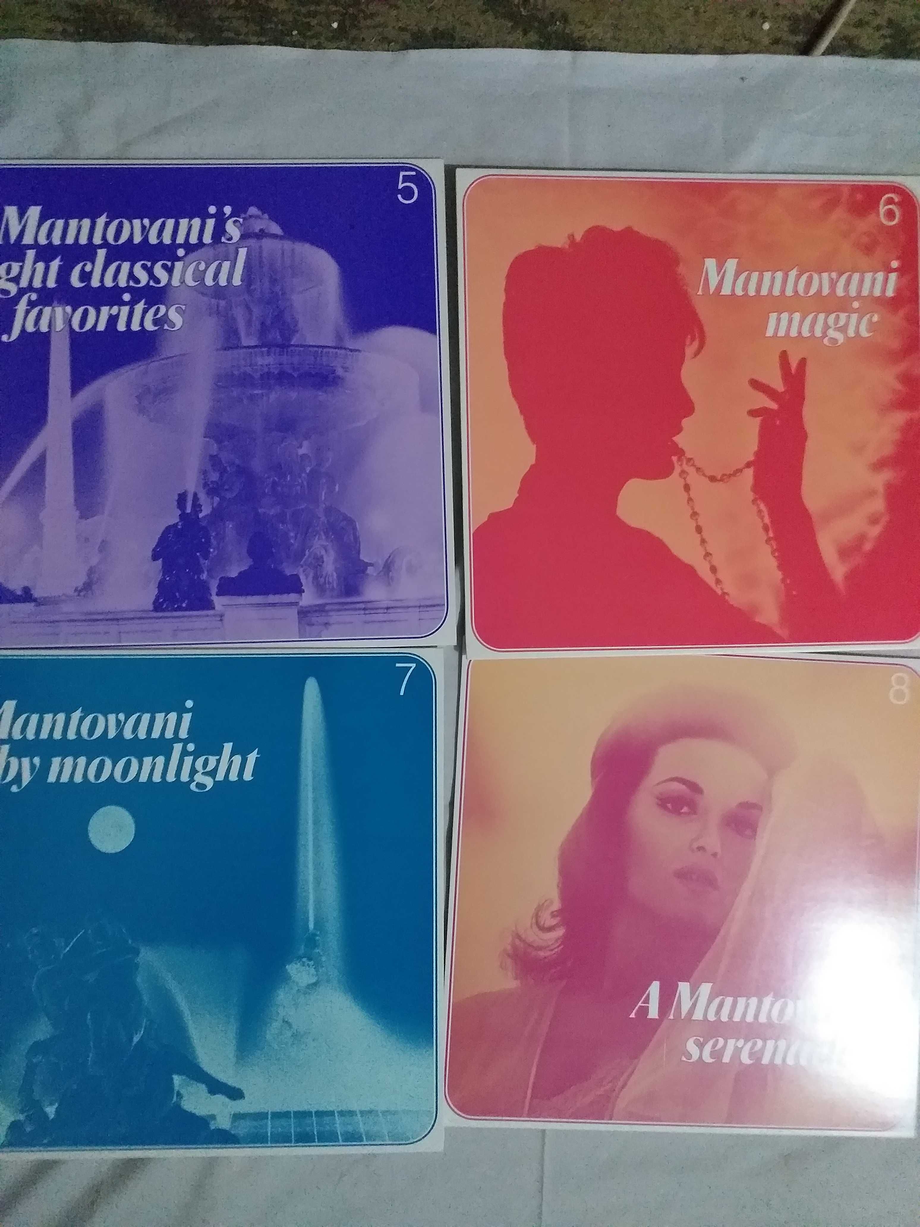 Viniluri, box-set Mantovani, 8 viniluri, stare impecabila