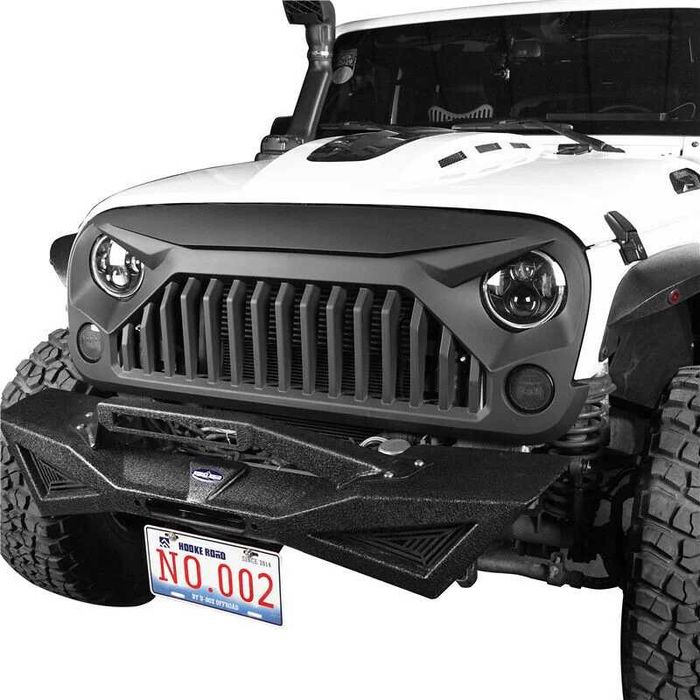 Grila fata “ANGRY” Jeep Wrangler JK 2007-2017 TRANSPORT GRATUIT