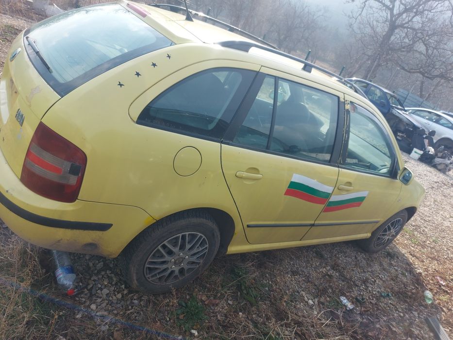 Skoda Fabia 1.2 бензин на части !!!
