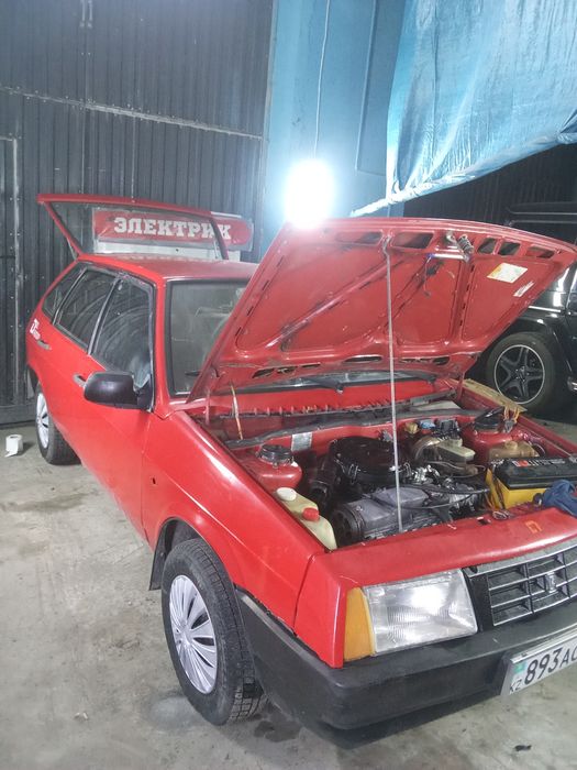 Ваз 2109 на полном ходу