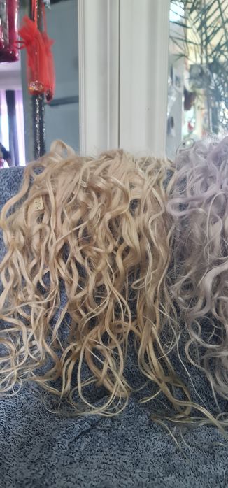 Vând extensii par natural lungime 60 cm clip online f dese și frumoase