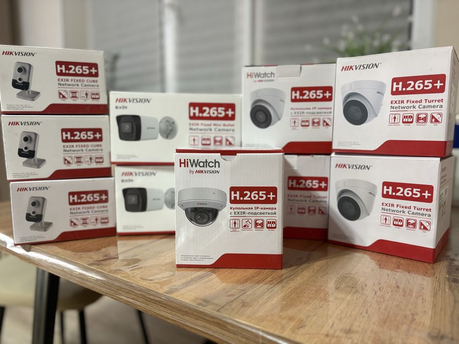 Видеокамеры  hikvision hiwatch