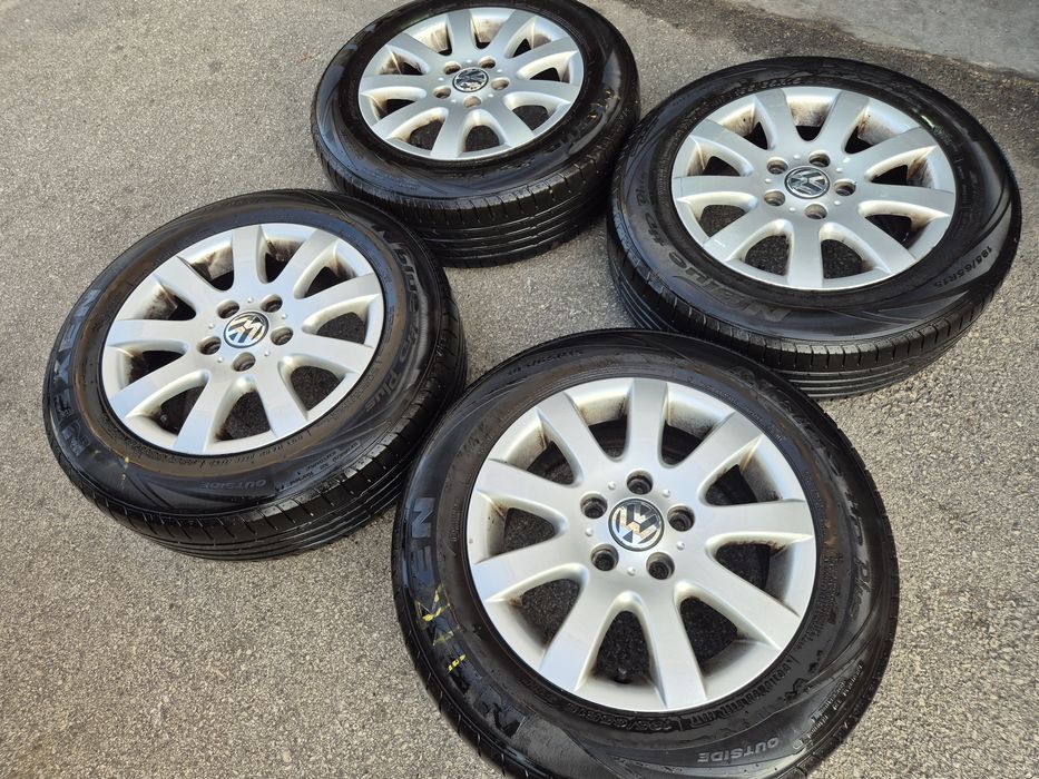 5х112/15 с гуми Фолксваген Ауди Шкода Сеат 5x112/15 VW Skoda Audi Seat