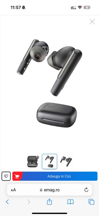 Casti poly voyager uc-60 iphone-ipad