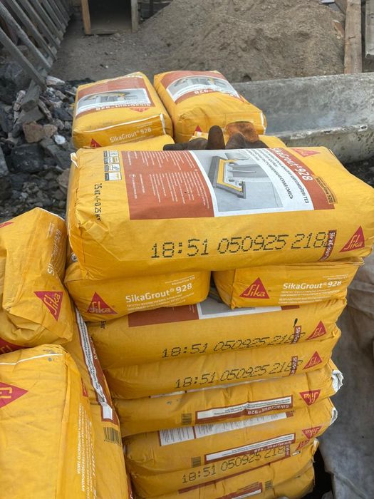 Бетонная смесь наливного типа SikaGrout 928 (MasterFlow 928) 25 кг