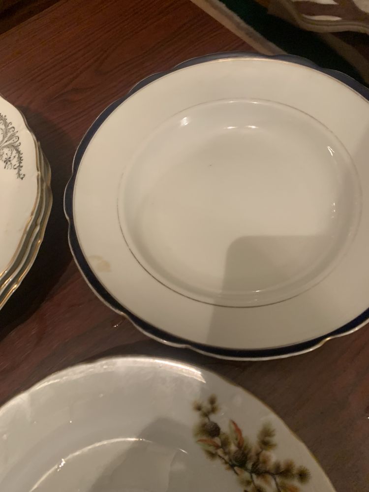 Оригинальные тарелки советских времен