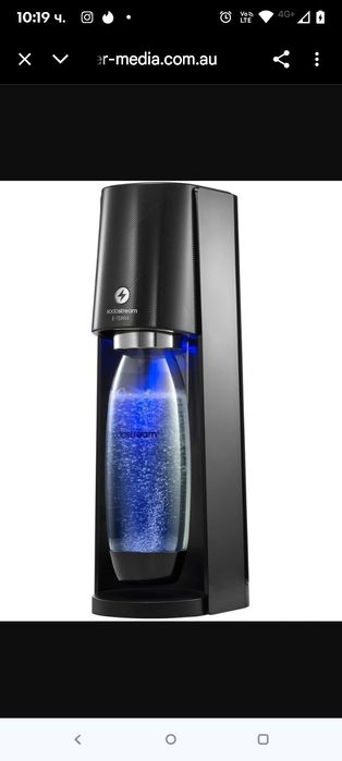 Електрическа машина за газирана вода Sodastream E-Terra
