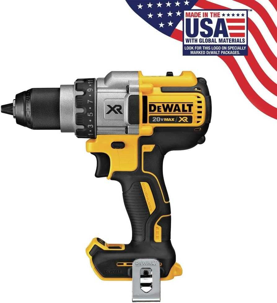 Бесщеточная дрель-шуруповерт DEWALT 20V MAX XR (DCD991B)