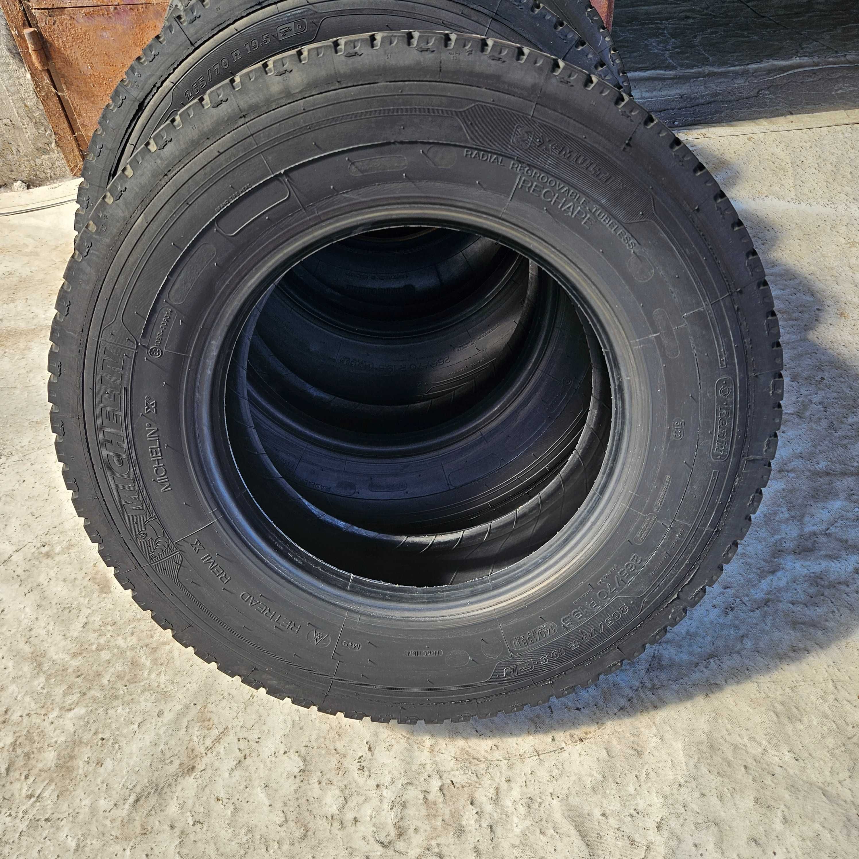 Тежкотоварни гуми 265/70R19.5 Michelin Remix Multi D 140/138M DOT2022