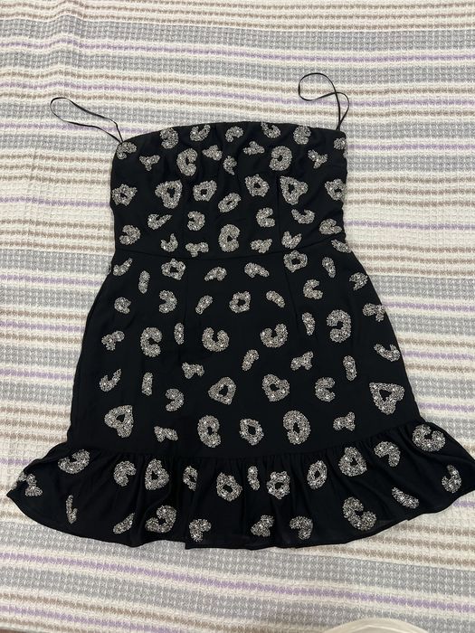 Вечернее платье с вышивкой из бисера Англия