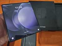 -Samsung Z Fold 5, Nou, 256Gb, 12Ram, Black, folosit cateva zile, tipl