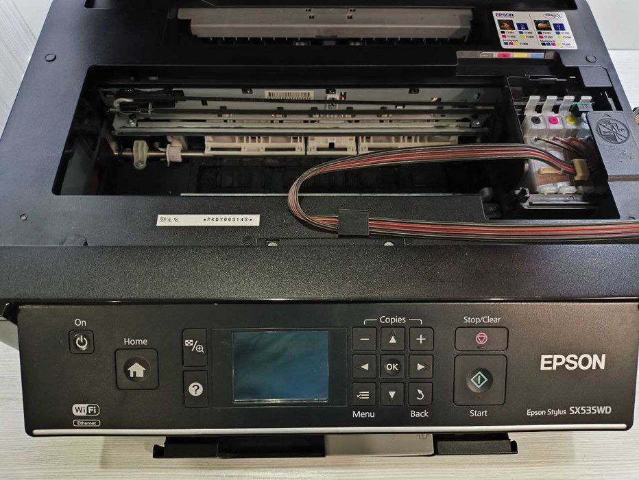 Принтер Epson Stylus SX535WD c Wi-Fi, двухсторонняя печать.