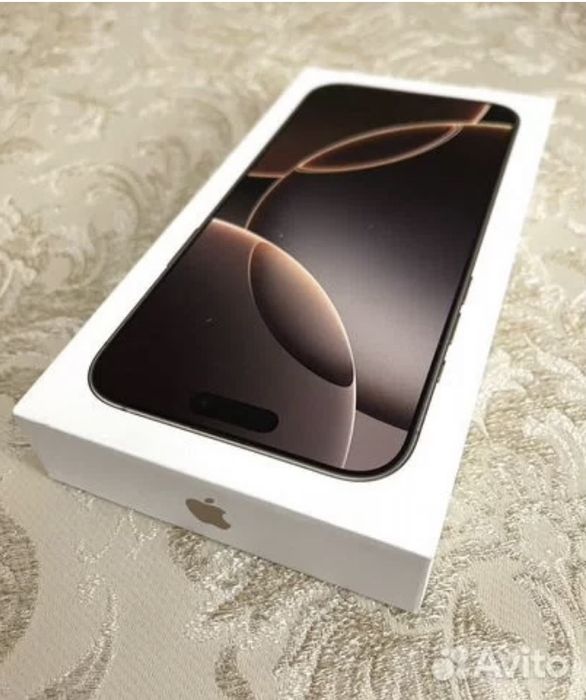 Продаю новый  айфон 16 pro 128GB цвет бежевый