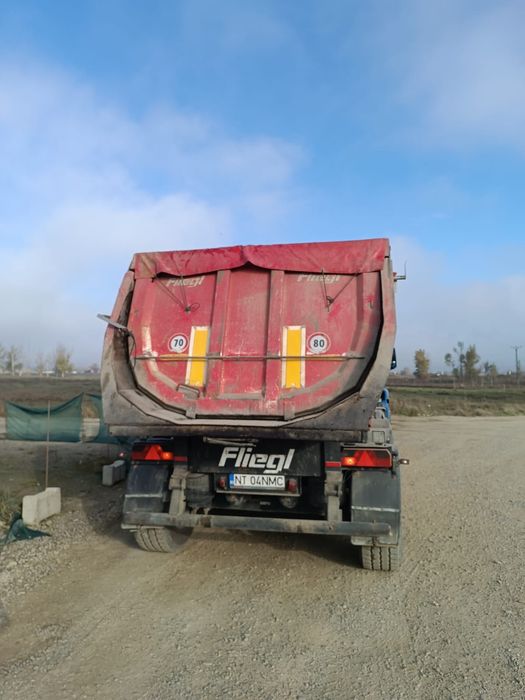 MAN TGS 4×4 + semiremorca basculabila Fligal 2003