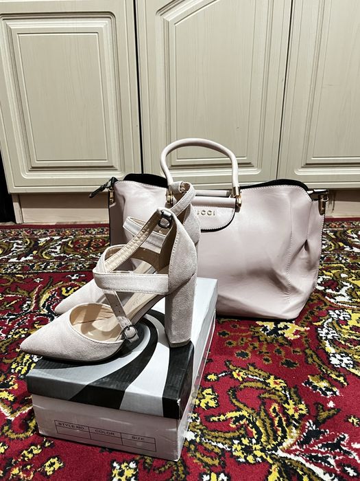 Туфли блан сумка сотилад